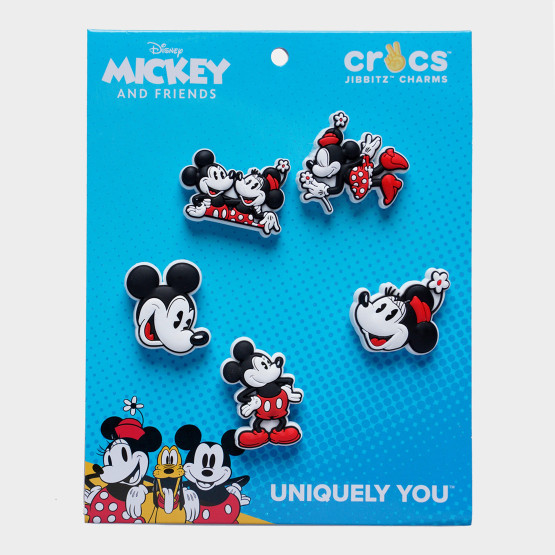 Crocs Mickey and Minnie Mouse 5-Pack Jibbitz Charms