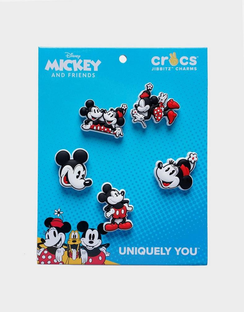 Crocs Mickey and Minnie Mouse 5-Pack Jibbitz Charms